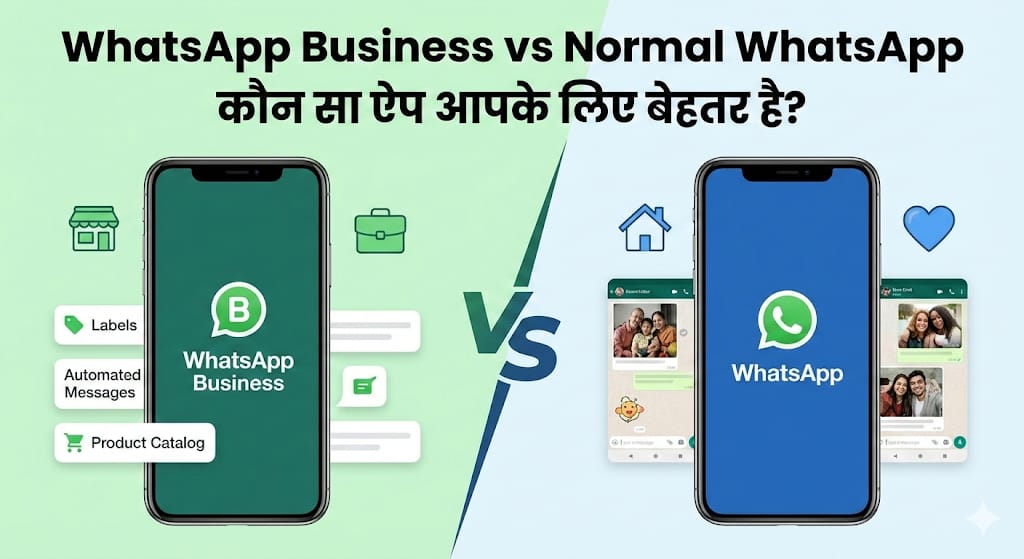 WhatsApp Business vs Normal WhatsApp: कौन सा ऐप आपके लिए बेहतर है?