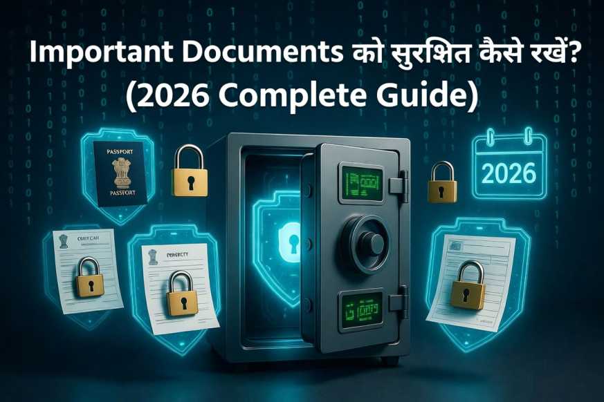Important Documents को सुरक्षित कैसे रखें? (2026 Complete Guide)