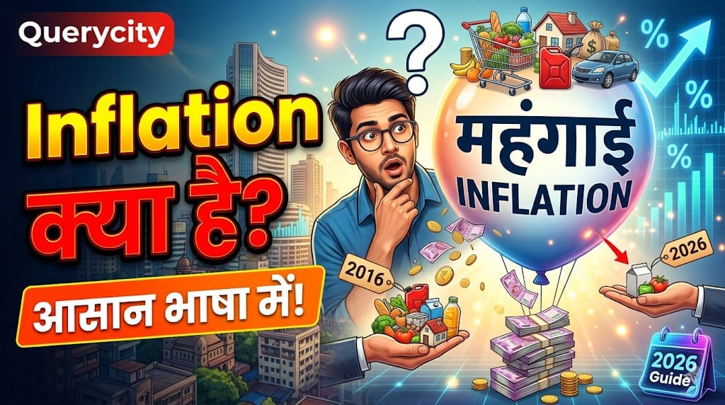 Inflation क्या है? आसान भाषा में पूरी जानकारी (2026 Guide)