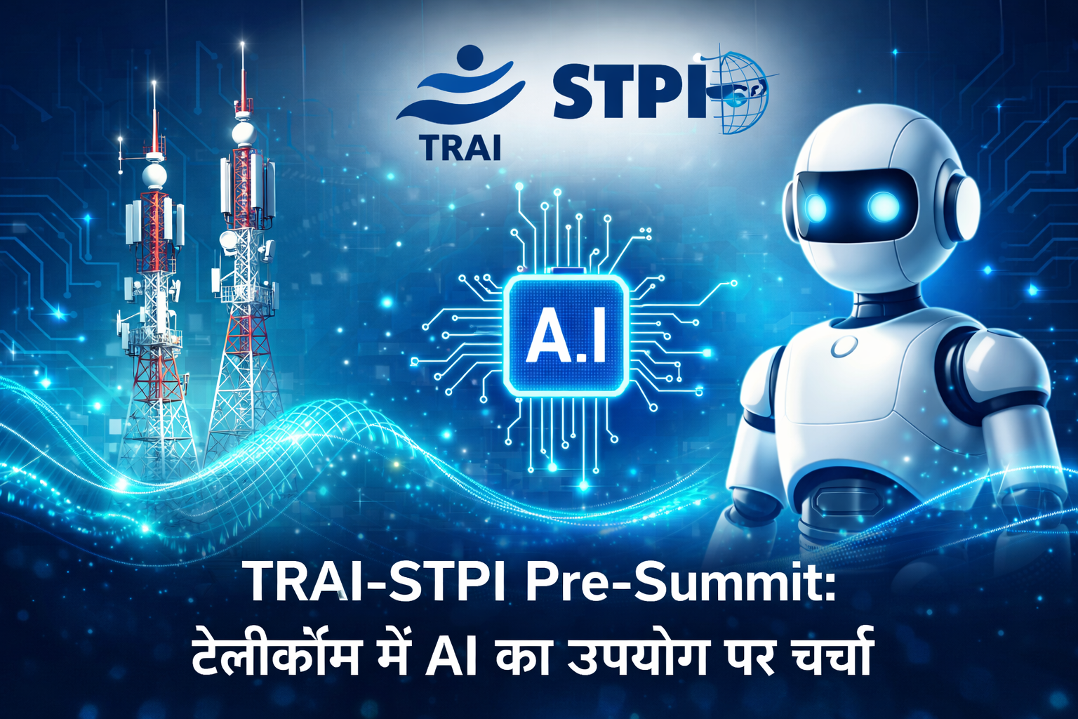 TRAI–STPI Pre-Summit: टेलीकॉम सेक्टर में AI से नेटवर्क और ग्राहक अनुभव में बदलाव
